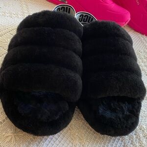 UGG Fluff Yeah Furry Slides Slippers